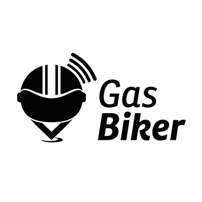 gas biker logo